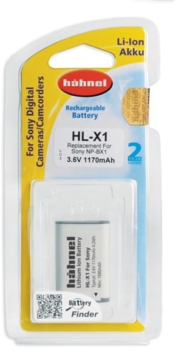 Hahnel HL-X1 Sony Type Twin Pack