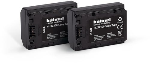 Hahnel HL-XZ100 Sony Type Twin Pack