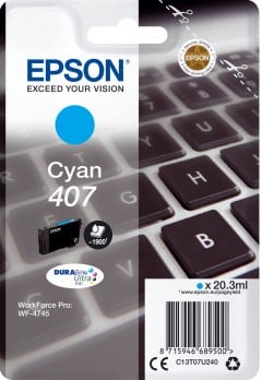 Epson WF-4745 Series Ink Cartridge Cyan