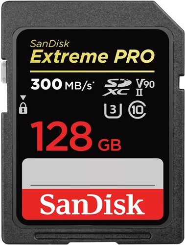 SanDisk Extreme PRO SDHC UHS-II 128GB