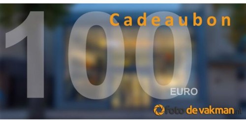 Foto de Vakman: Cadeaubon t.w.v. 100 euro