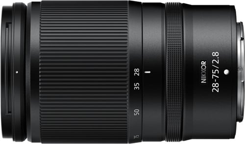 Nikon NIKKOR Z 28-75mm f/2.8 MILC Standaardzoomlens Zwart