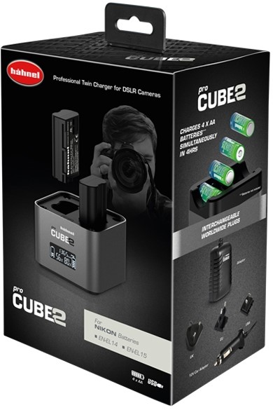 Hahnel ProCube2 DSLR Charger for Nikon Foto de Vakman