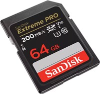 SanDisk Extreme Pro 64GB SDHC Memory Card 200MB-2
