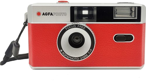 Agfa Photo Reusable Photo Camera 35mm (Red)