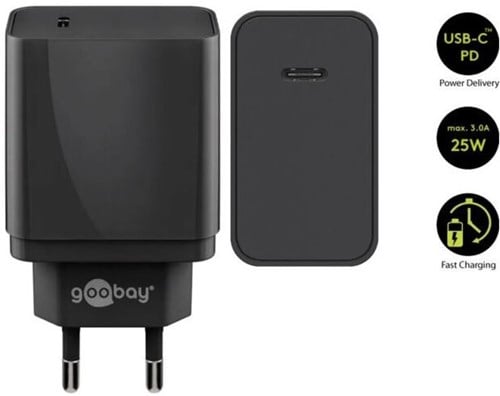 Goobay USB-C PD Fastcharger 28W