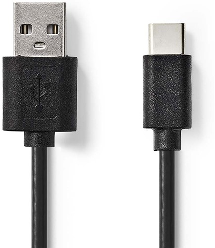 Nedis USB 2.0 USB-A naar USB-C  1 meter W 480 Mbps. 