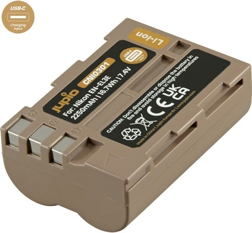 Jupio EN-EL3E *ULTRA C* (USB-C input) 2250mAh