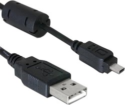 Caruba USB 2.0 A Male - Mini Male 8-PIN UC-E6 Nikon 2 Meter