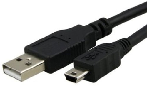 Caruba USB 2.0 A MALE - MINI MALE 5-PIN 2 METER
