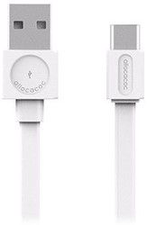 Allocacoc USB kabel USB-C wit 1,5 m