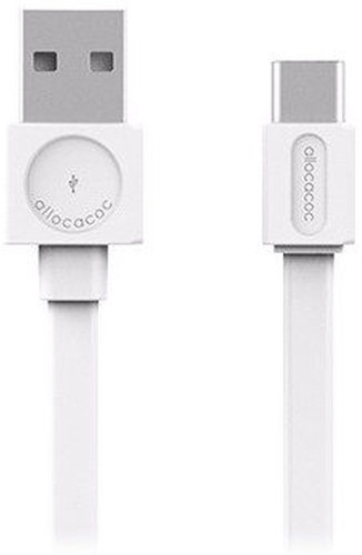 Allocacoc USB kabel USB-C wit 1,5 m