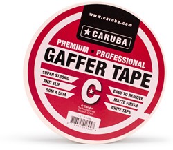 Caruba Gaffer Tape 50mtr x 5cm Wit