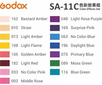 Godox Color Effects Set V- SA-11C-3