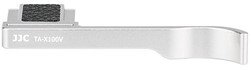 JJC TA-X100V Thumbs Up Grip zilver voor X-100VI, X-100V,X-100F,X-E3
