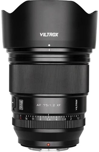 Viltrox XF-75 f/1.2 AF Pro Fuji X-Mount APS-C