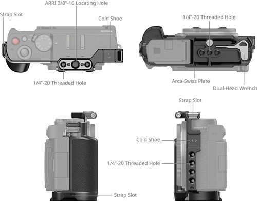 Smallrig 4515 Cage For Panasonic LUMIX S9-3
