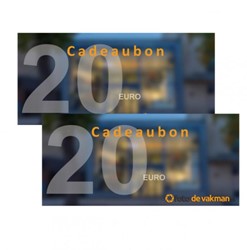 Foto de Vakman: Cadeaubon t.w.v. 40 euro