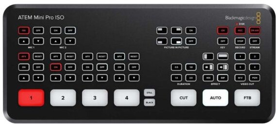 Blackmagic Design ATEM Mini Pro ISO Foto de Vakman