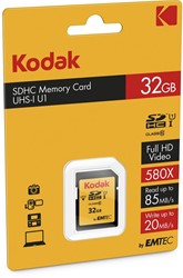 Kodak SDHC 32GB Class10 U1