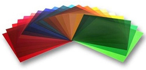 Elinchrom Kleurenfilters / Kleurengels gemengd 21cm set a 20 stuks