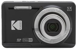 Kodak FZ55 5X Zoom CMOS FHD Li-ion Black