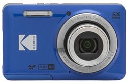 Kodak FZ55 5X Zoom CMOS FHD Li-ion Blauw