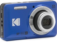 Kodak FZ55 5X Zoom CMOS FHD Li-ion Blauw-2