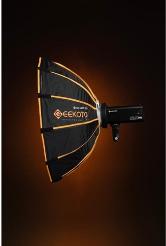 Geekoto Quick-Folding Octagon Softbox 26  Bowens Mount ...
