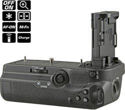 Jupio Battery Grip for Canon EOS R5 (C) / R6 (BG-R10) + 2.4 Ghz Wireless Remote