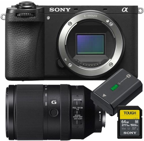 Sony A6700B+70+350+NPFZ100+64gb sd Wildlife Kit