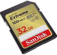 SanDisk Extreme 32GB SDHC Memory Card 2-pack 10-2