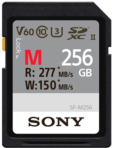 Sony SDXC 256GB UHS-II SF-M R277/W150 MB/s