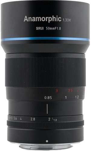 Sirui 50mm F1.8 Anamorphic Lens 1.35X (MFT-mount)