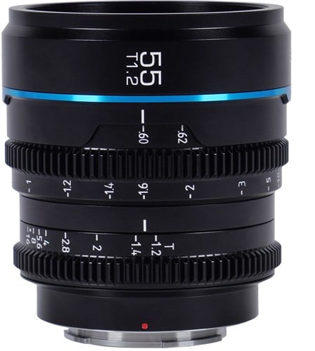Sirui Nightwalker Series 55mm T1.2 S35 Manual Focus Cine ...