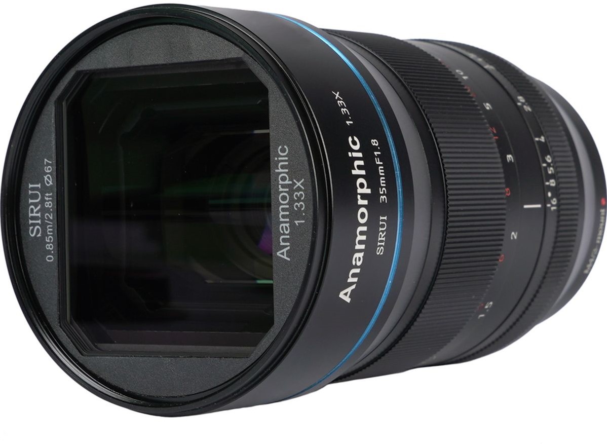 Sirui 35mm F1.8 Anamorphic Lens 1.33X (MFT-mount) Foto de Vakman