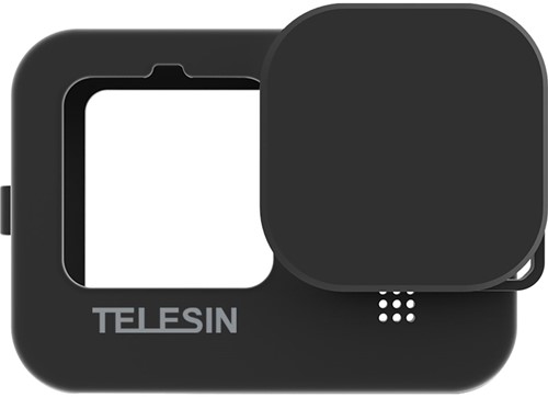 Telesin Protective Cover Siliconen For GoPro 9,10,11,12 - Zwart