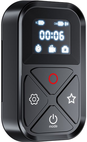 Telsin Bluetooth Remote GoPro 12/11/10/9/8/Max w/ Polsband