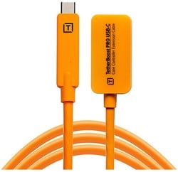 Tethertools TetherBoost Pro USB-C Core Controller Extension Cable- Orange