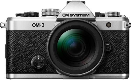 OM SYSTEM OM-3 Body Silver + 12-45mm f/4.0 Pro