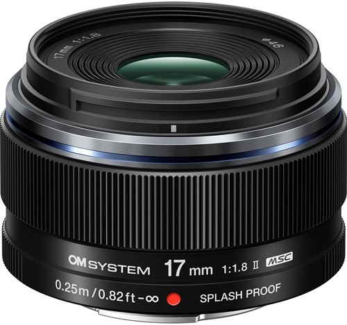 OM SYSTEM M.Zuiko Digital ED 17mm f/1.8 II Black 