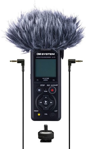 OM SYSTEM LS-P5 Videographer Kit w/ Windscreen Hot Shoe A...