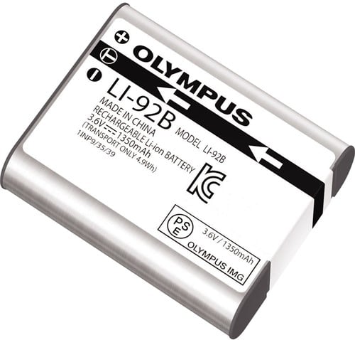 Olympus LI-92B (SH-50, TG-2, TG-3, XZ-2, SP100EE)
