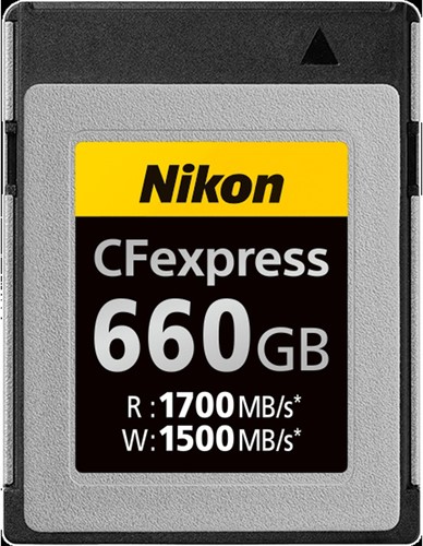 Nikon CFexpress Memory Card MC-CF660G