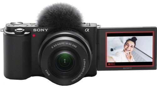 Sony ZV E10 vlogcamera + 16-50 lens