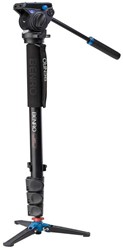 QZSD-Q158BS Monopod Statief voor SLR Camera Houder Hydraulisch met 360 graden Panorama Ballhead