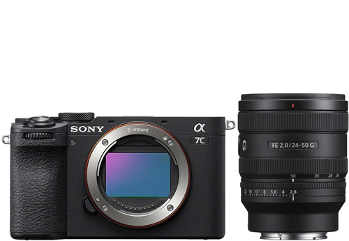 Sony A7C II Zwart  + Sony SEL 24-50mm f/2.8 G