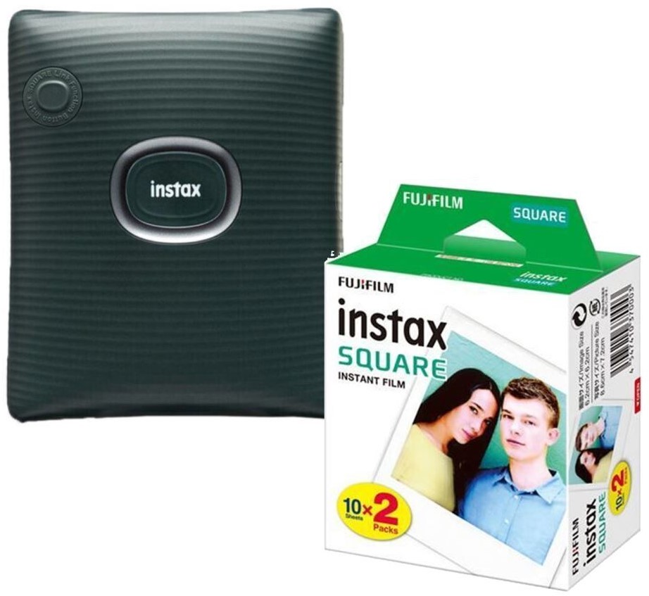 Fujifilm Instax Square link printer starterskit Groen Foto de Vakman