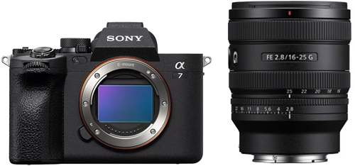 Sony A7 Mark IV body Zwart + Sony SEL 16-25mm FE f/2.8 G
