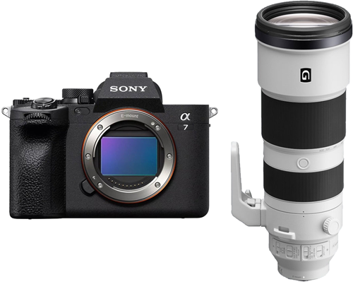 Sony A7 Mark IV body Zwart + Sony SEL FE 200-600mm F5.6-6.3 G OSS